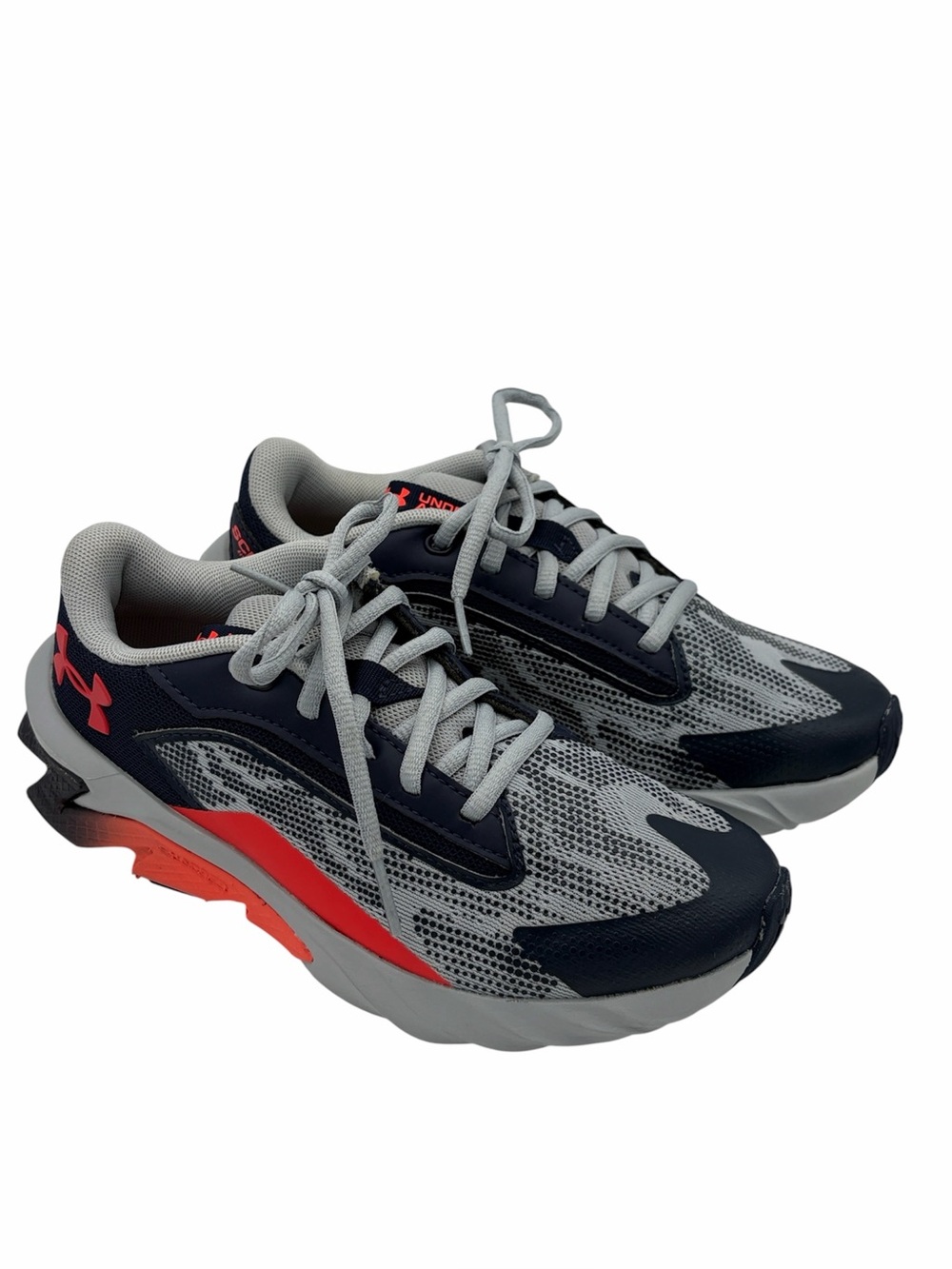 Under Armour Boys' Charged Scramjet 4 Running Shoes size 4